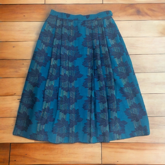 Kurt Geiger Skirts Geiger Vintage Austrian Pleated Midi Skirt